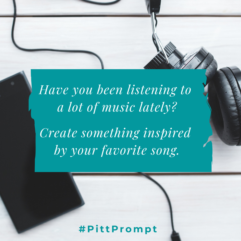 Prompt: Have you been listening to a lot of music lately? Create something inspired by your favorite song.